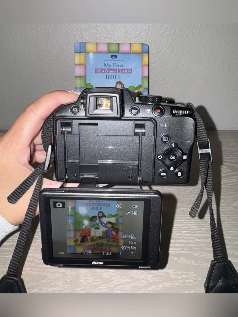 Nikon COOLPIX P510 16.1MP Digital Camera 42x Optical Zoom GPS Black Tested